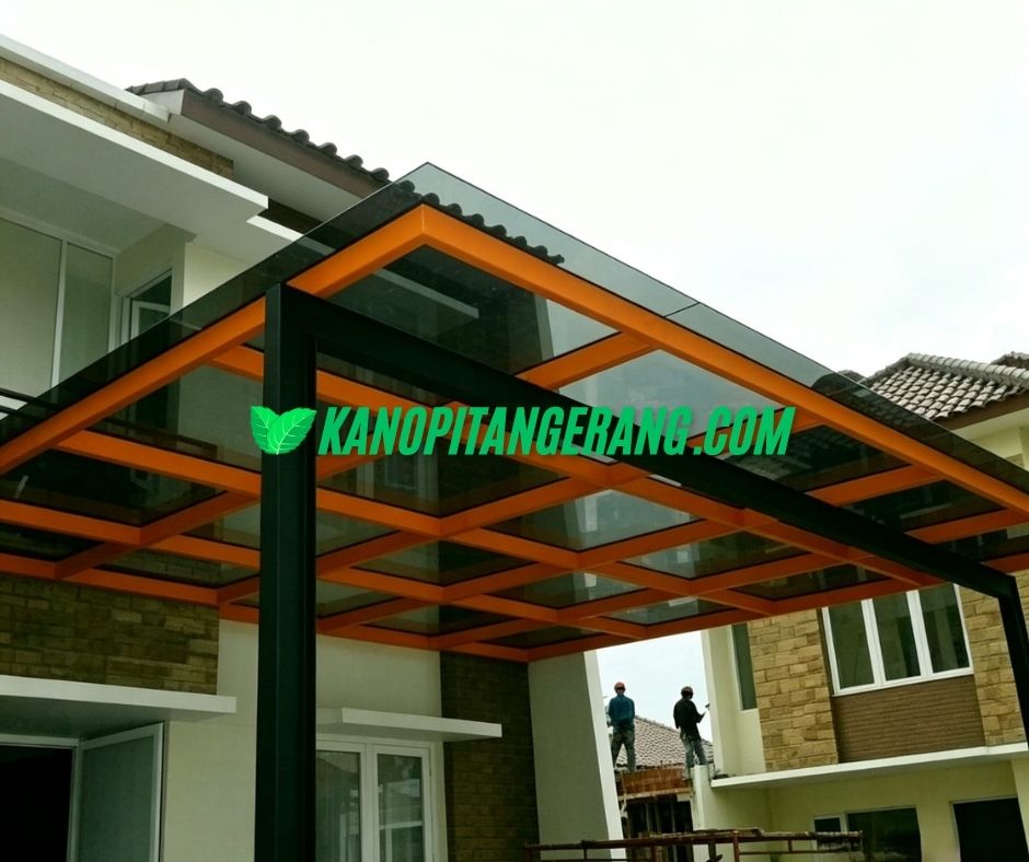 Kanopi Kaca Garasi
