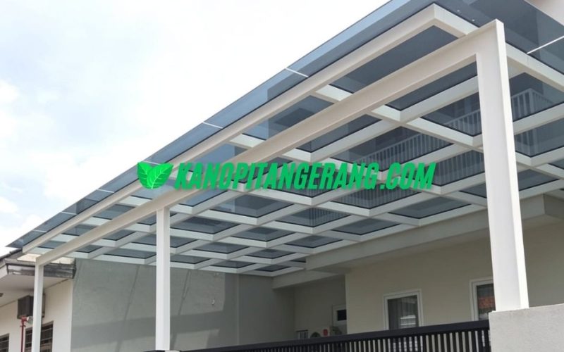 Kanopi Kaca Laminated Per Meter