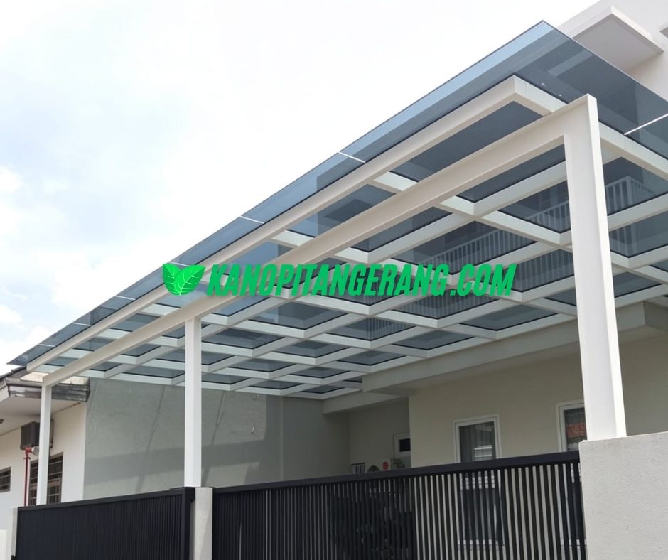 Kanopi Kaca Laminated Per Meter