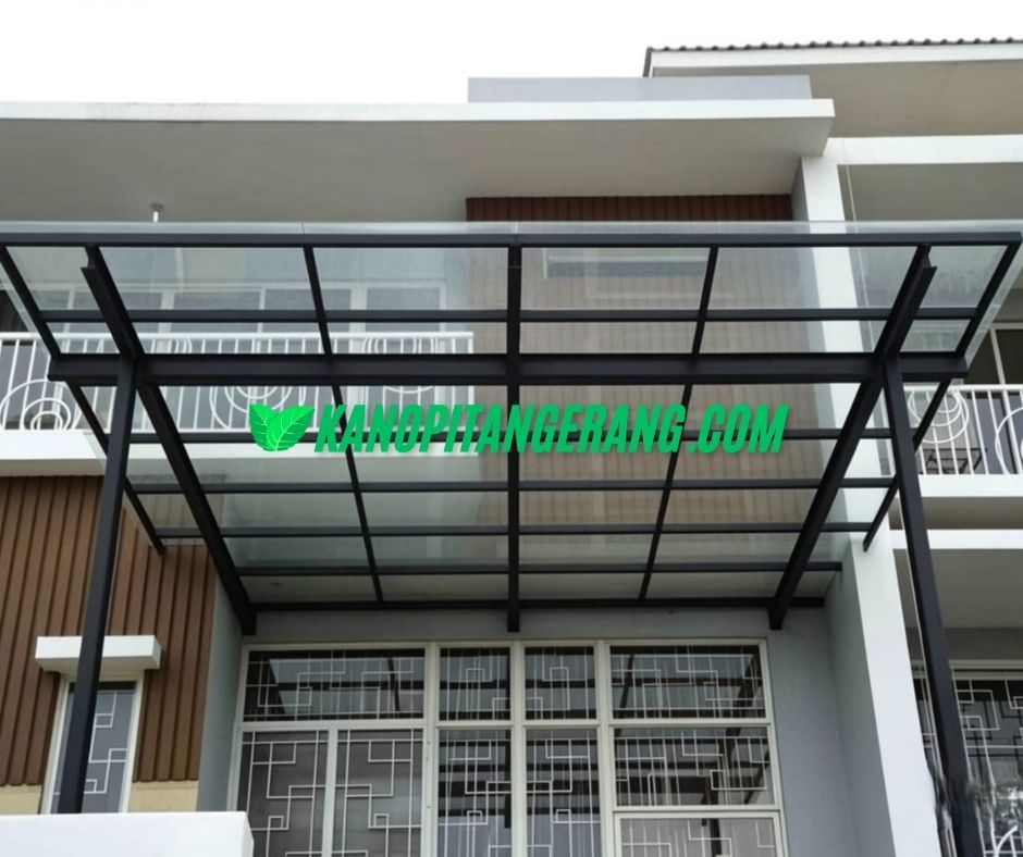 Kanopi Kaca Rangka INP