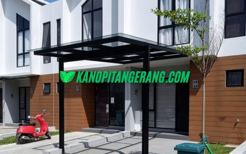 Rangka Canopy Kaca