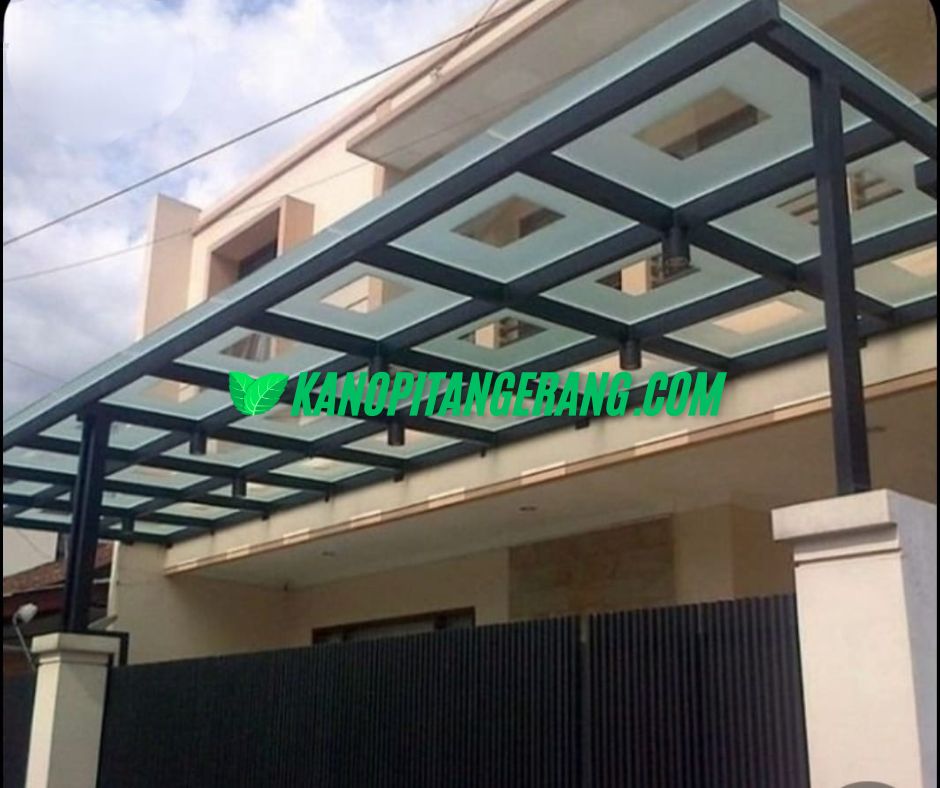 Harga Kanopi Kaca Tempered