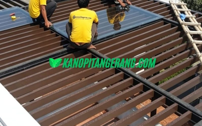 Canopy Kaca Laminated