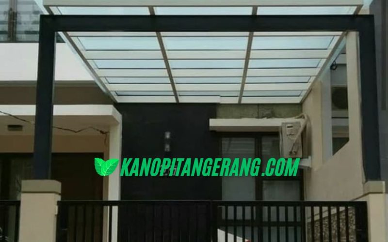 Kanopi Kaca Tiang WF200