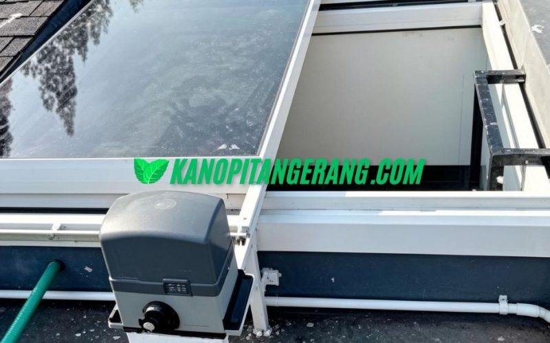 Kanopi Kaca Void Sliding
